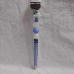 Funko Pop Mini-Frozone Handmade Beaded Pen